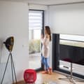 Miniatyrbilde 2 av 6: Dobbel rullegardin Klemmfix uten boring i hvit