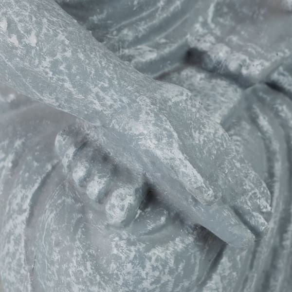 Sittende Buddha figur 30 cm