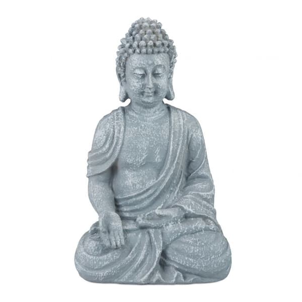 Siddende Buddha figur 30 cm