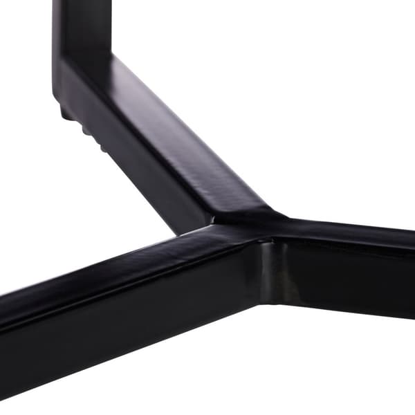 Sidebord omkring glas og metal