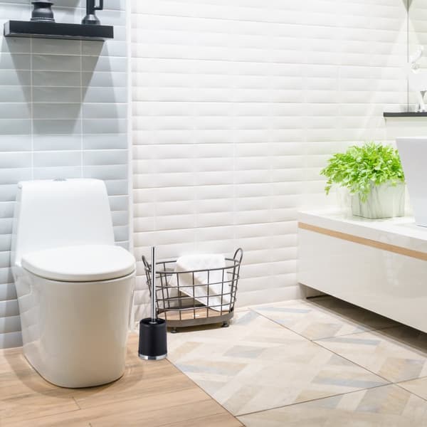 Toiletbørste rund