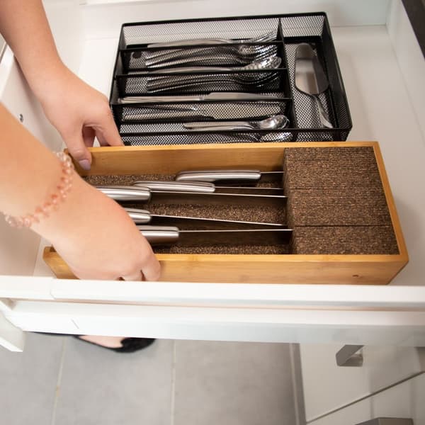 Knivhållare av bambu