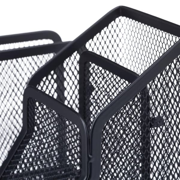 Penneholder i mesh med brevholder