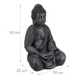 Miniatyrbillede 4 af 9: Buddha figur 50 cm