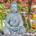 Miniatyrbillede 5 af 9: Buddha figur 50 cm