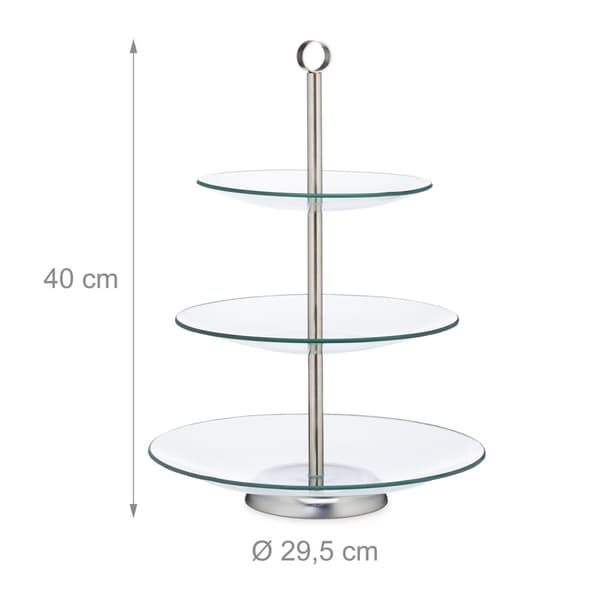 Rund Etagere 3-delt