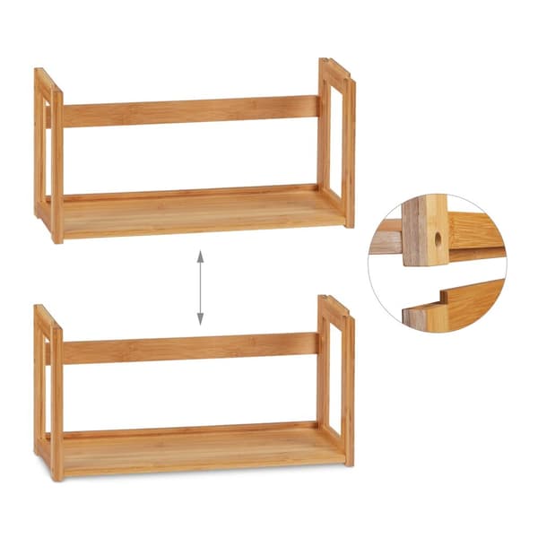 DIY stablebar hylle i bambus