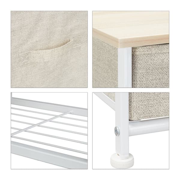 Hyllesystem forskjellige varianter beige