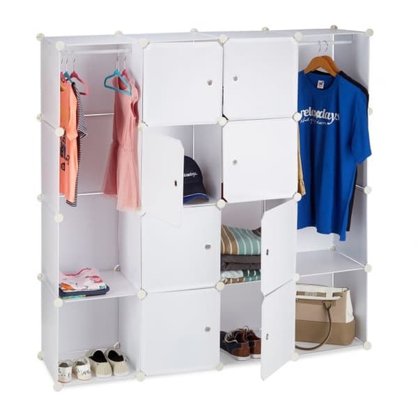 Innsatssystem for garderobe 12 rom
