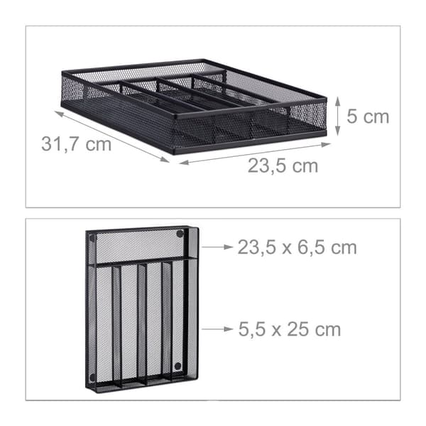 Ruokailuvälinetarjotin metallia M