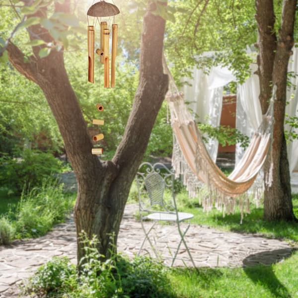 Bamboo XL vindklokke
