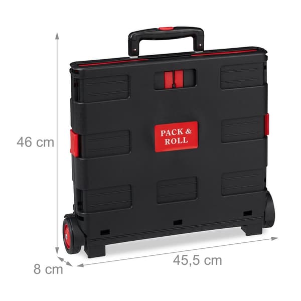 Sammenleggbar handlekurv