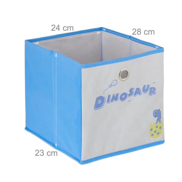 Børnehylde Dino med skuffer