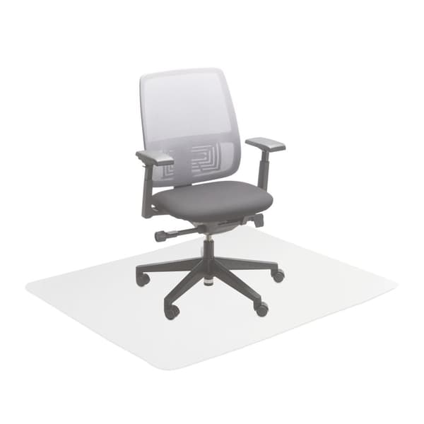Transparent golvskydd kontorsstol