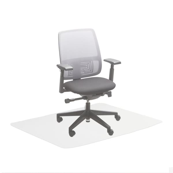 Transparent gulvbelegg kontorstol