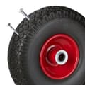 Miniatyrbilde 6 av 8: Trillebårhjul PU gummi, 2 stk.