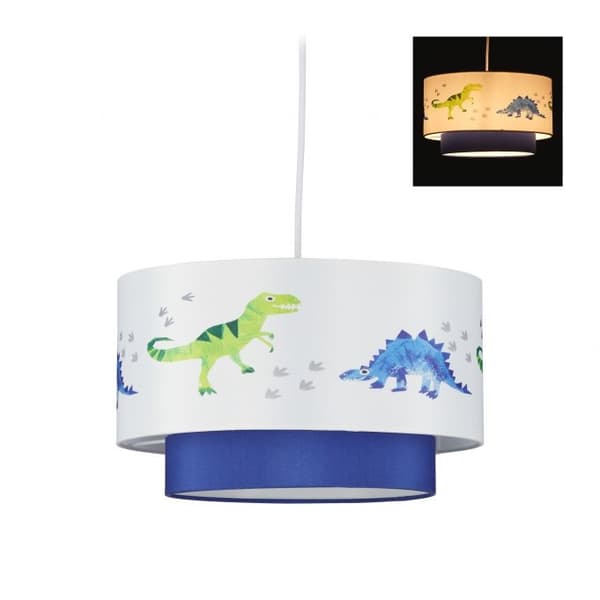 Barneromslampe dinosaurer