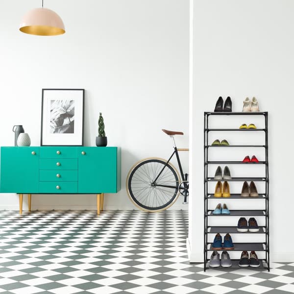 Plug-in system til skostativer 10 niveauer