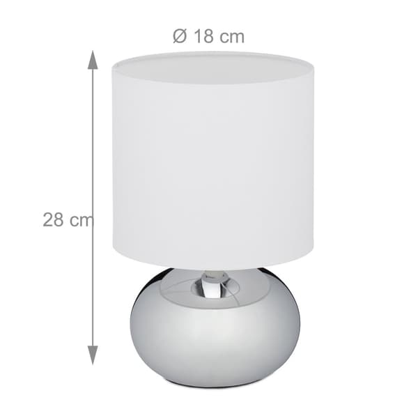 Sänglampa med touchfunktion