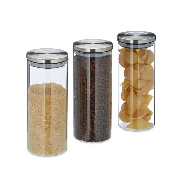 Opbevaringsglas 3 stk. 1500 ml