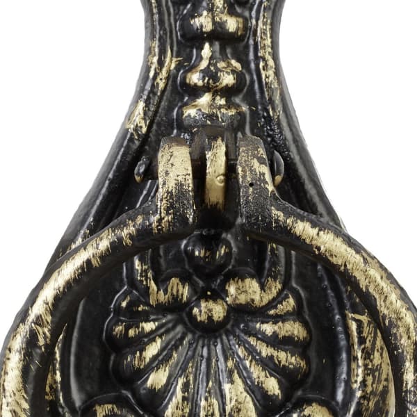 Bronzefarvet dørhammer