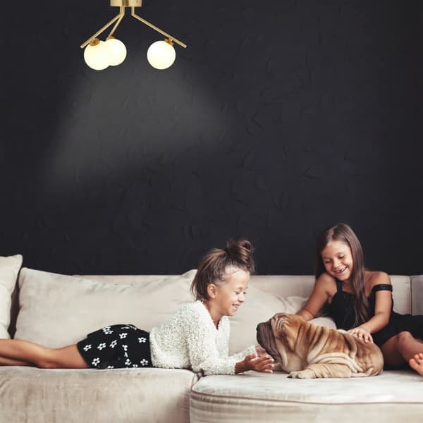 Loftslampe, 3-armet