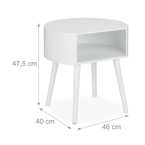 Sidebord med rom