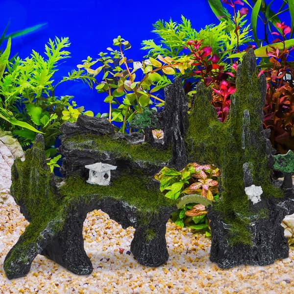 Akvarium dekoration, akvarie tilbehør sten