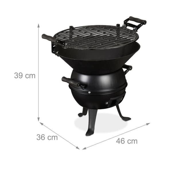 Grilltunna i gjutjärn