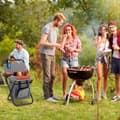 Miniatyrbilde 2 av 9: Campingkrakk med ryggstøtte