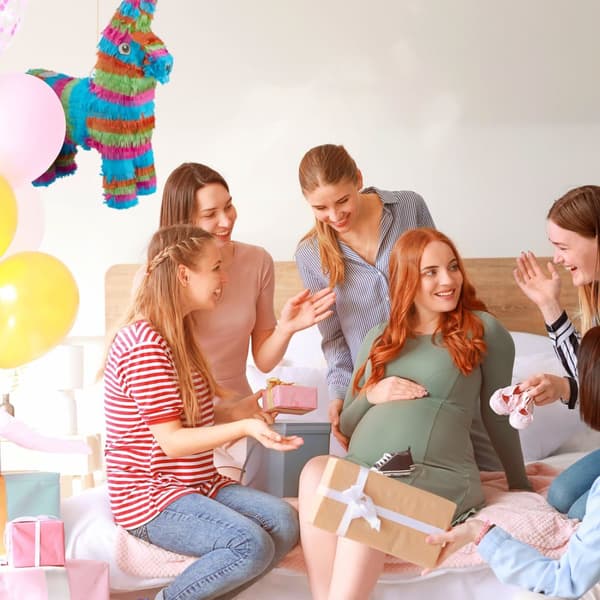Pinata esel flerfarget