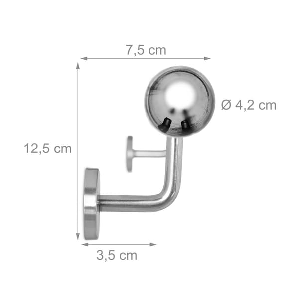 Gelænder 100 cm udtrækbart