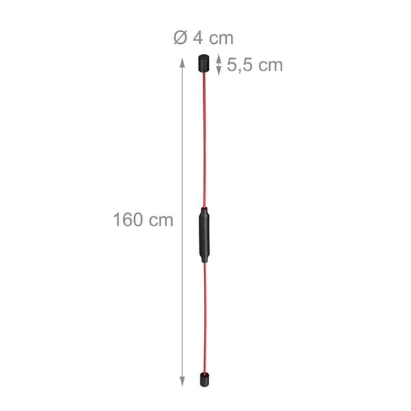 Rød vibrationsstav