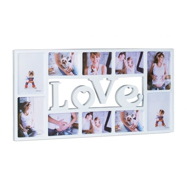 Collageramme LOVE for 10 bilder