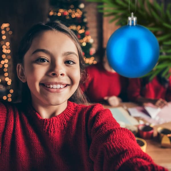 Juletrekuler i sett med 100 stk