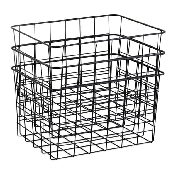 Trådkurve - sæt med 3