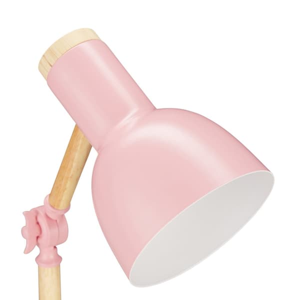 Bordlampe i træ