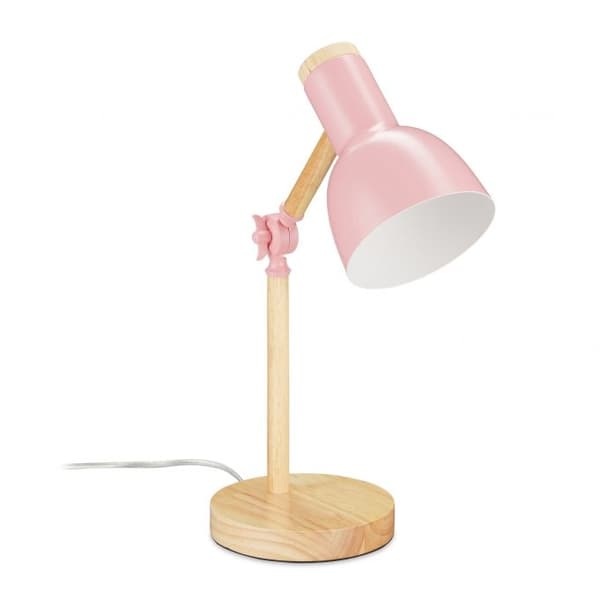 Skrivebordslampe i tre