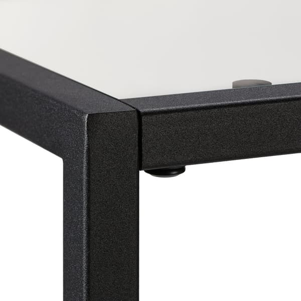 Konsolbord med glashylde