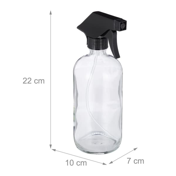 Sprayflaska glas, set om 2