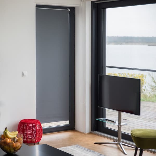 Mörkläggningsgardin grå 60 till 120 bred