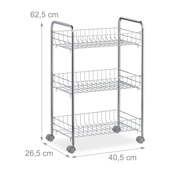 Pyörivä metallihylly