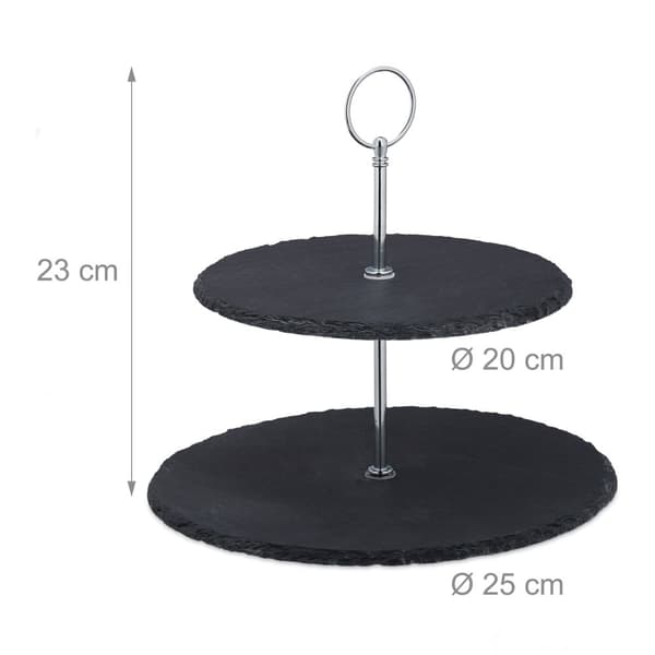 Etagere skifer i 2 etager