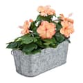 Miniatyrbild 1 av 7: Blomlåda av metall