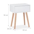 Miniatyrbilde 4 av 9: Nattbord i skandinavisk stil