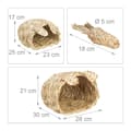 Miniatyrbilde 4 av 8: Kaninhus Sett med 2 stk med leker
