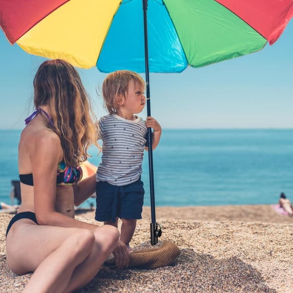 Jord ærme til parasol