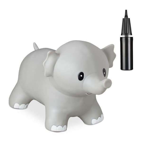Hoppende dyreelefant
