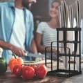Miniatyrbillede 2 af 8: Holder til knive og skærebrætter
