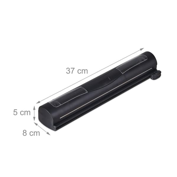 Foliekutter, 2 stk, sort